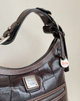 Dooney & Bourke Croc Leather Bag