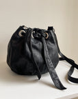 Soot Leather Dumpling Bag