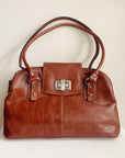 Auburn Danier Leather Shoulder Bag