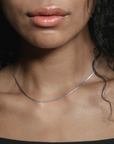 Wolf Circus | Thin Herringbone Chain in Silver