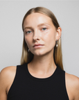Wolf Circus | Luna Drop Earrings in Silver
