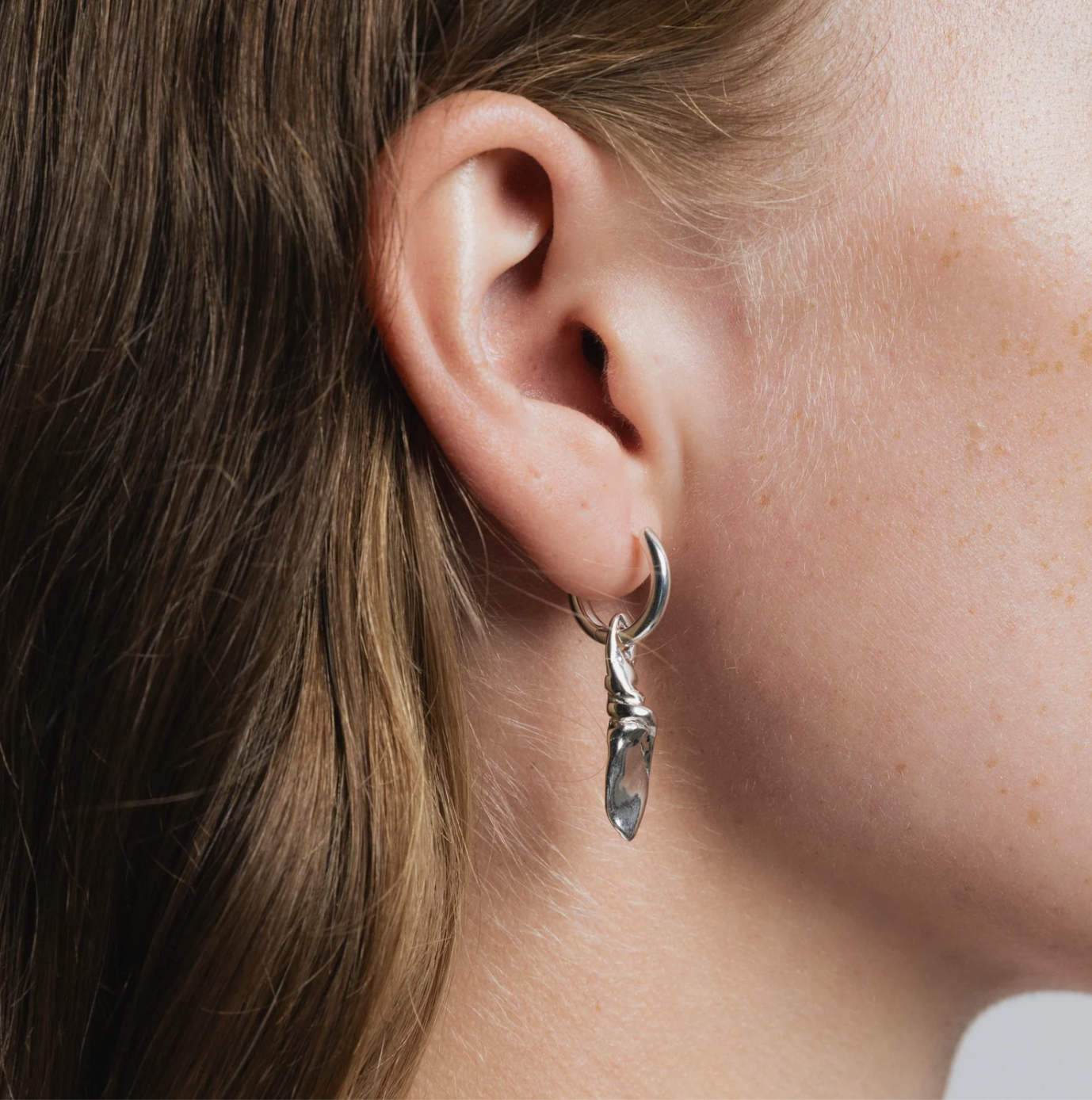 Wolf Circus | Tidal Hoops in Silver
