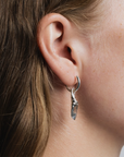 Wolf Circus | Tidal Hoops in Silver