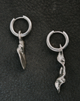 Wolf Circus | Tidal Hoops in Silver