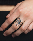 Wolf Circus | Butterfly Ring in Silver