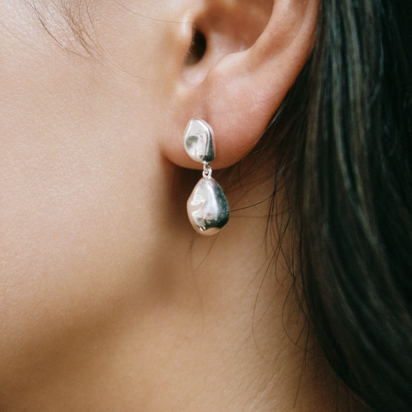 Wolf Circus | Pinto Earrings in Silver