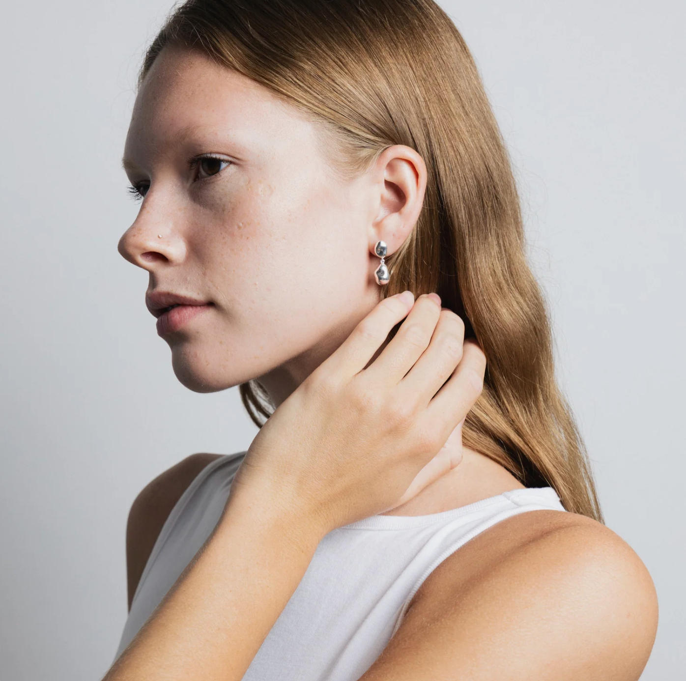 Wolf Circus | Pinto Earrings in Silver