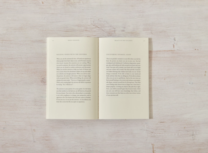 Beauty In The Stillness Poetry Book