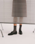 Balagan Studio | Raphael Flats in Glossy Black - Hey Jude