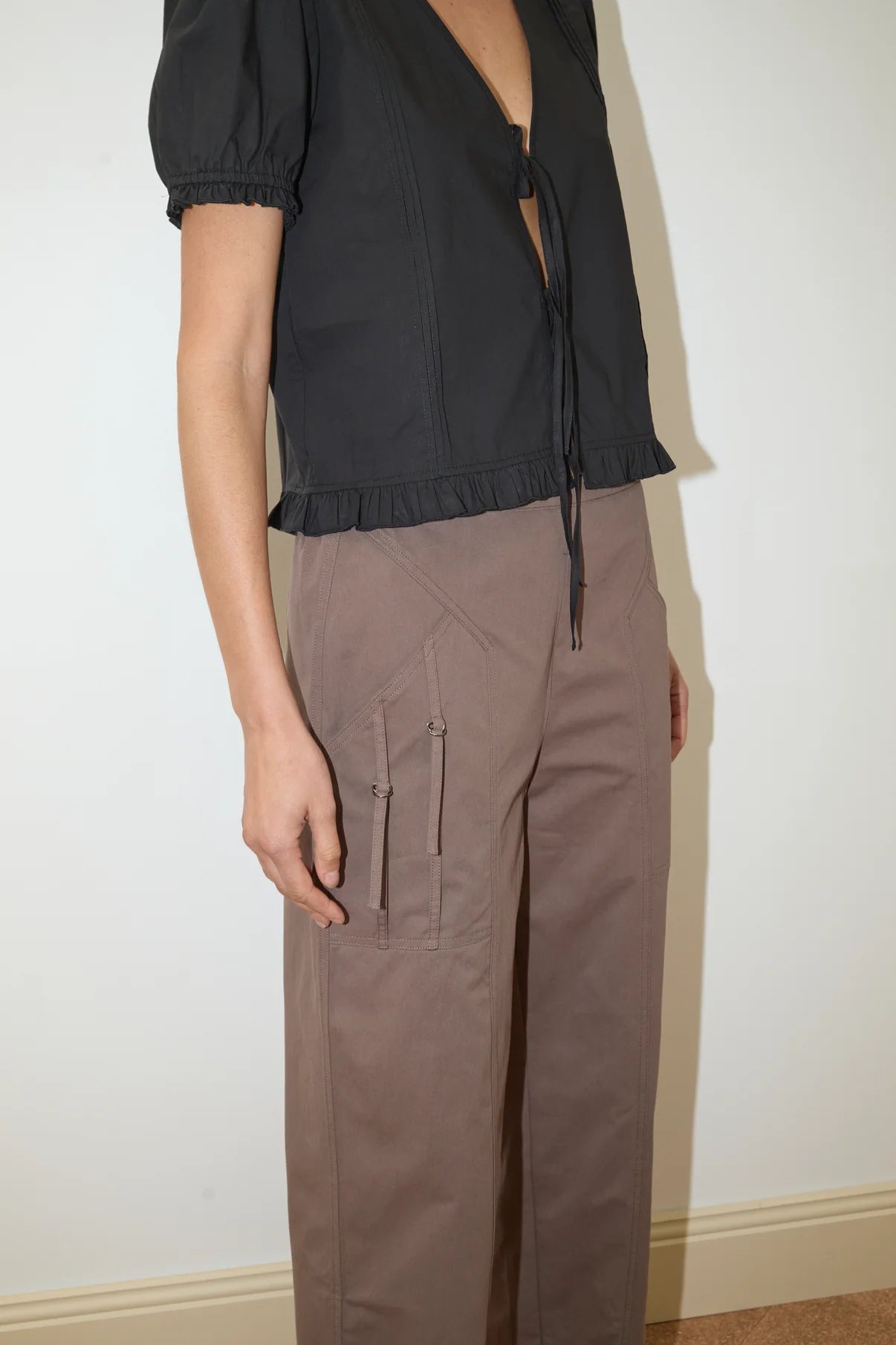 Deiji Studios | Adjust Pant in Sawdust PRESALE