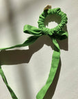 Billy Bamboo | Cotton Poplin Bow Scrunchie
