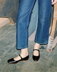 Balagan Studio | Mary Jane Ballerina Flats in Black
