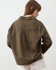 Deiji Studios | Button Pocket Shirt in Garden Check