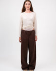 hijulez | Camino Pant in Chocolate