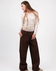 hijulez | Camino Pant in Chocolate