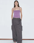 Deiji Studios | Cargo Pant in Carob PRESALE