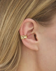 Wolf Circus | Ciara Ear Cuff in Gold