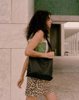 Balagan Studio | Leather Sak Bag in Black