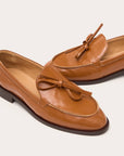 Balagan Studio | Raphael Flats in Glossy Caramel - Hey Jude