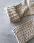 Billy Bamboo | Natural Organic Cotton Slub Socks