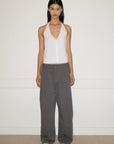 Deiji Studios | Waist Halter in White