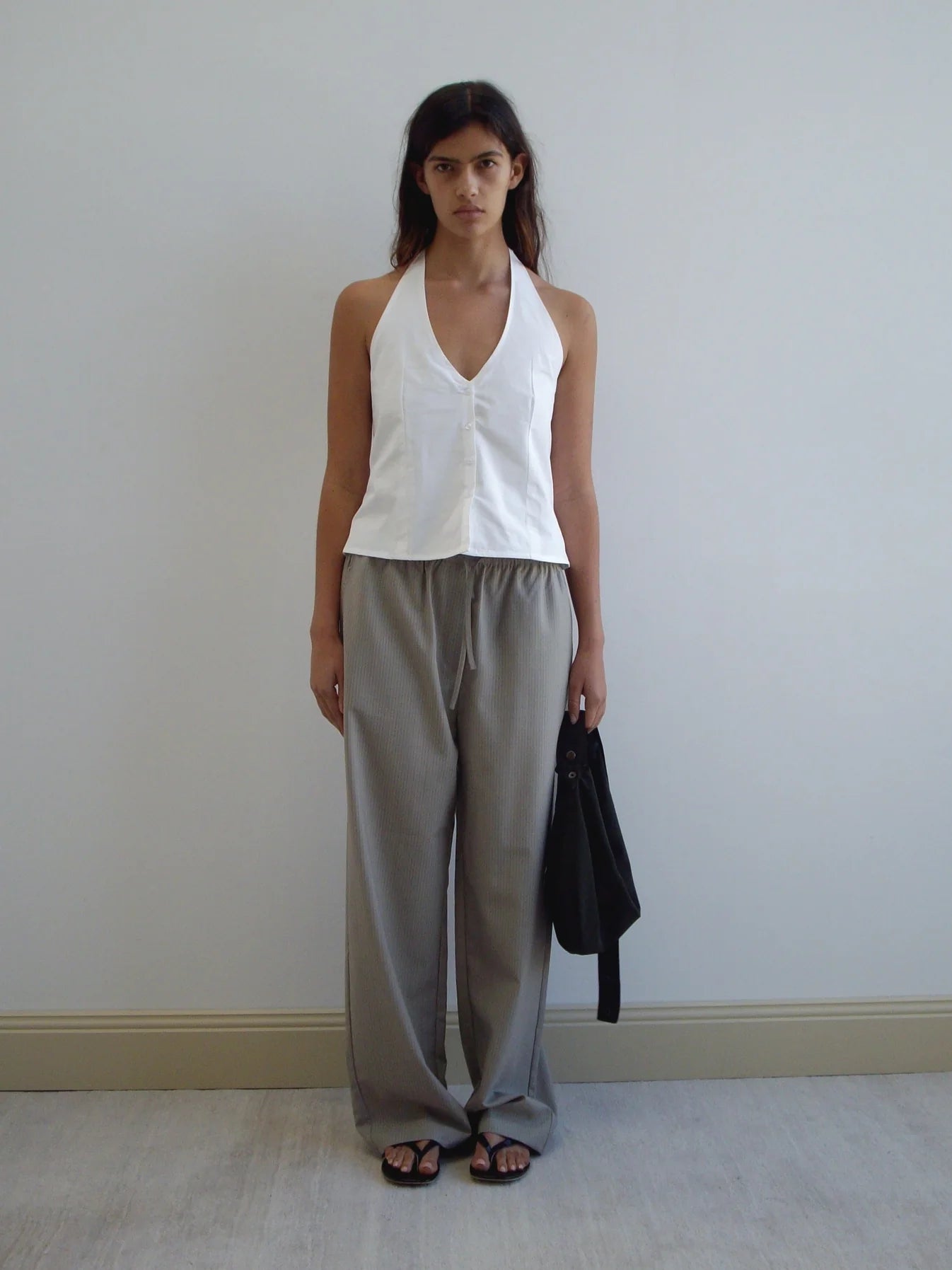 Deiji Studios | Waist Halter in White