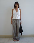 Deiji Studios | Waist Halter in White
