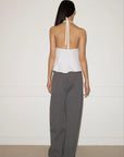 Deiji Studios | Waist Halter in White
