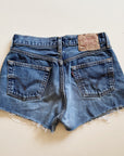 Vintage Levi’s 501 Denim Shorts | Size 26