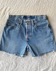 Vintage Medium Wash Denim Shorts | Waist 27