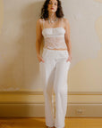 hijulez | Camino Pant in White