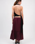 hijulez | Museum Skirt in Merlot - Hey Jude