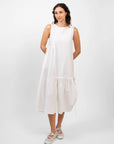hijulez | Patio Dress in White