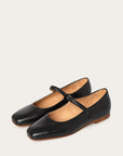 Balagan Studio | Mary Jane Ballerina Flats in Black
