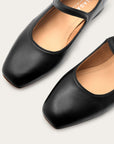 Balagan Studio | Mary Jane Ballerina Flats in Black