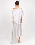 hijulez | Silk Shawl in Pearl