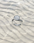 Oh Okay | Silver Spiral Ring