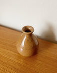 Ginger Glazed Mini Ceramic Vase