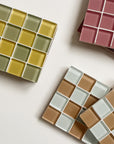 Subtle Art Studios | Glass Tile Coaster in Sunflower - Hey Jude