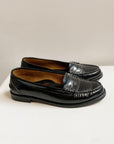 Obsidian Structured Leather Loafer | Size 7
