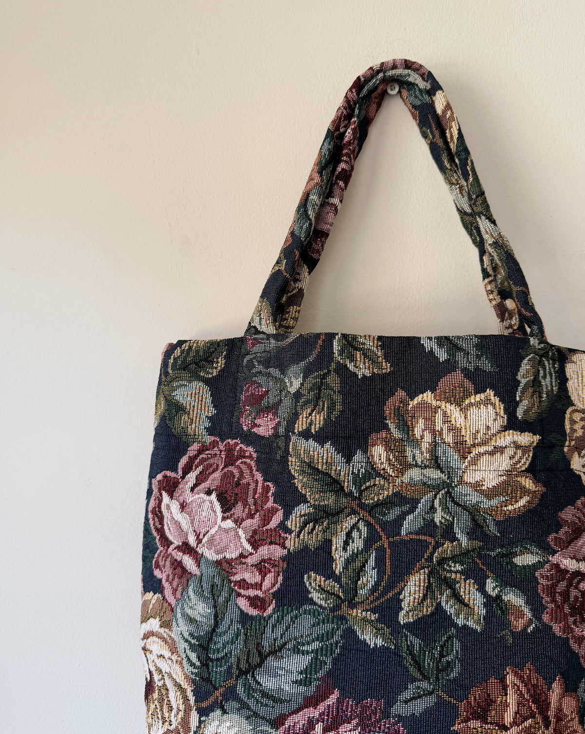 Floral Tapestry Tote