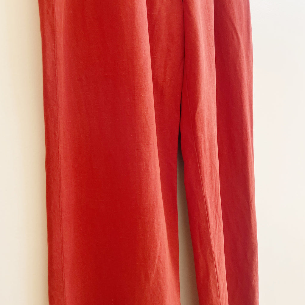 Persimmon Relaxed Silk Trouser