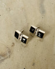 Onyx Sterling Silver Gemstone Earrings