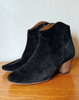 Isabel Marant Black Suede Ankle Boots | Size 37 - Hey Jude