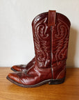 Tobacco Leather Western Boots | Size 7 - Hey Jude