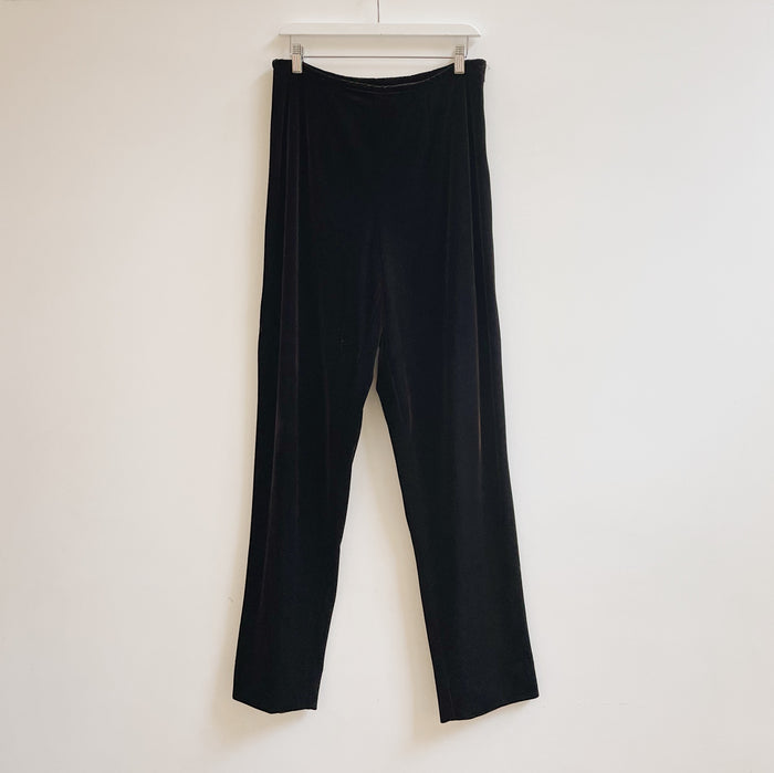 Mahogany Crushed Velvet Pants