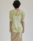 Pistachio Paper-thin Silk Tank - Hey Jude