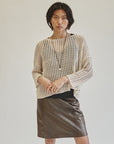 Cream Cotton Loose Knit Pullover - Hey Jude
