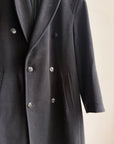Emmanuel Ungaro Black Cashmere Wool Coat - Hey Jude