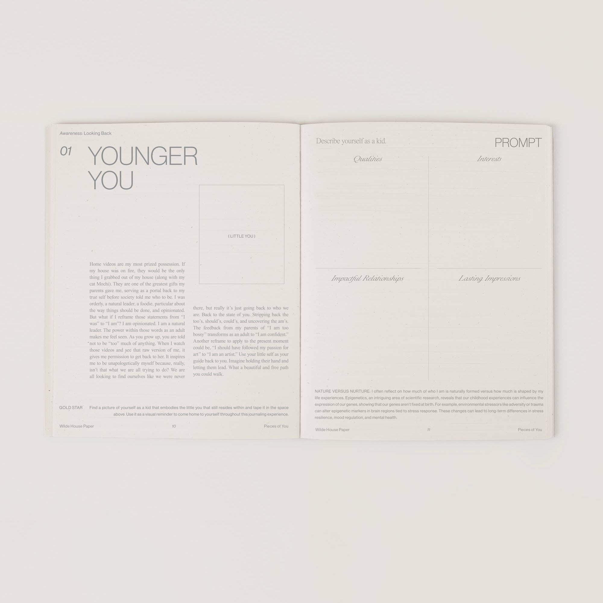 Wilde House Paper | Pieces of You Journal